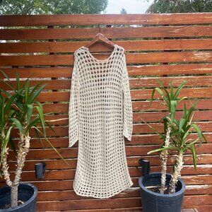 NWT Free People Crochet Beach Dress